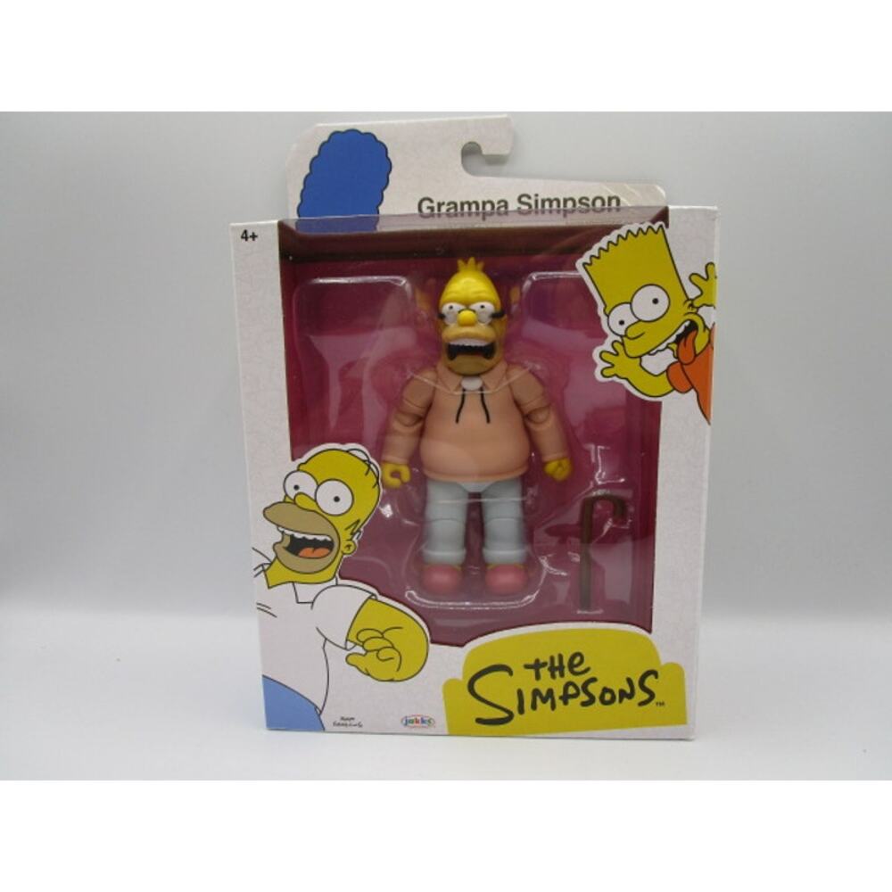 The Simpsons Grampa Abe Simpson 5" Action Figure Wave 5 Jakks Pacific